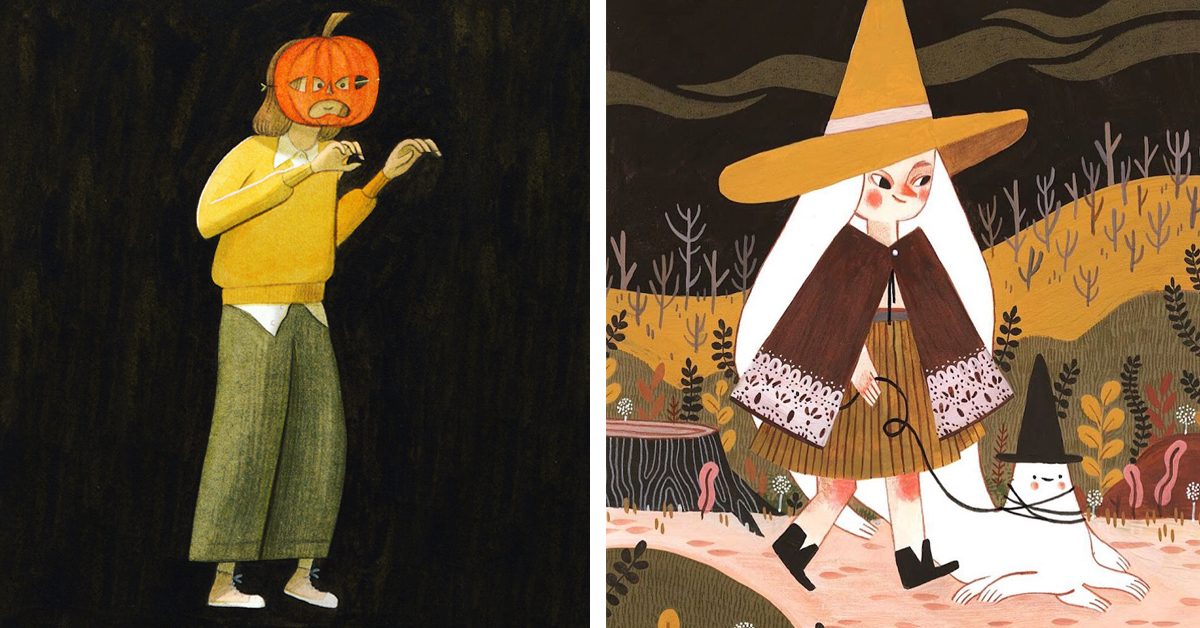 10 Halloween Illustrations Celebrating The Spookiest Time Of Year