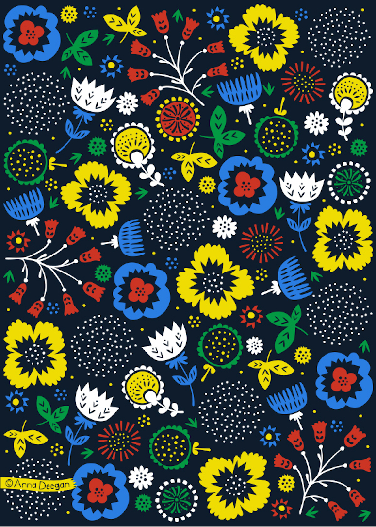 Anna Deegan repeating pattern