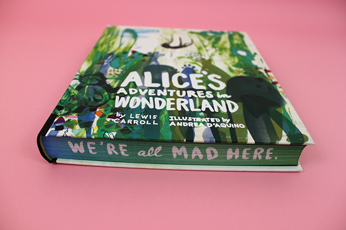 Alice's Adventures in Wonderland illustrated by Andrea D'Aquino