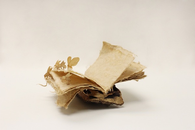 Handmade book by Pochiko HO