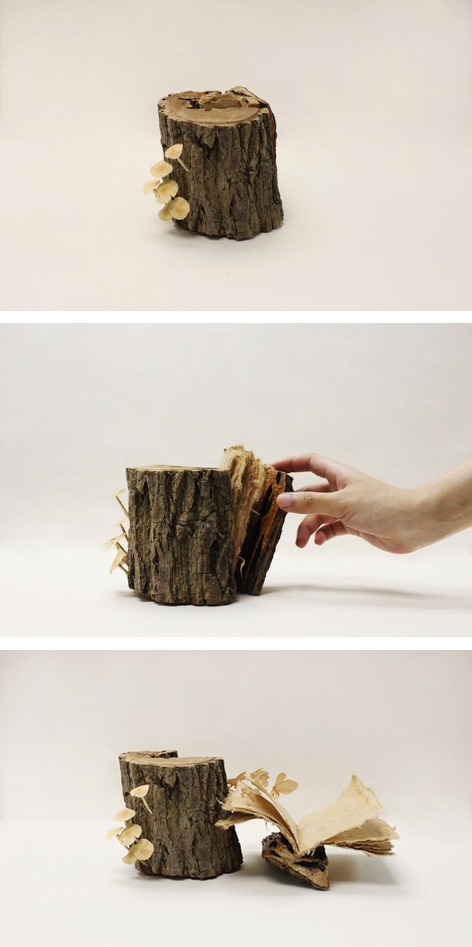 Handmade book by Pochiko HO