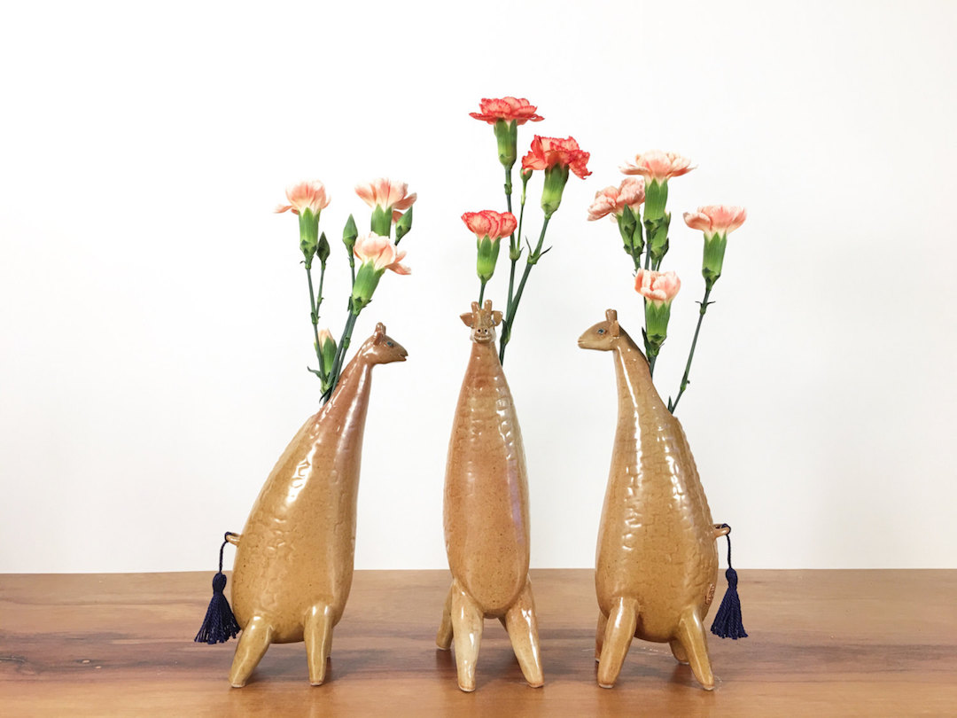 Studio Giverny animal planters