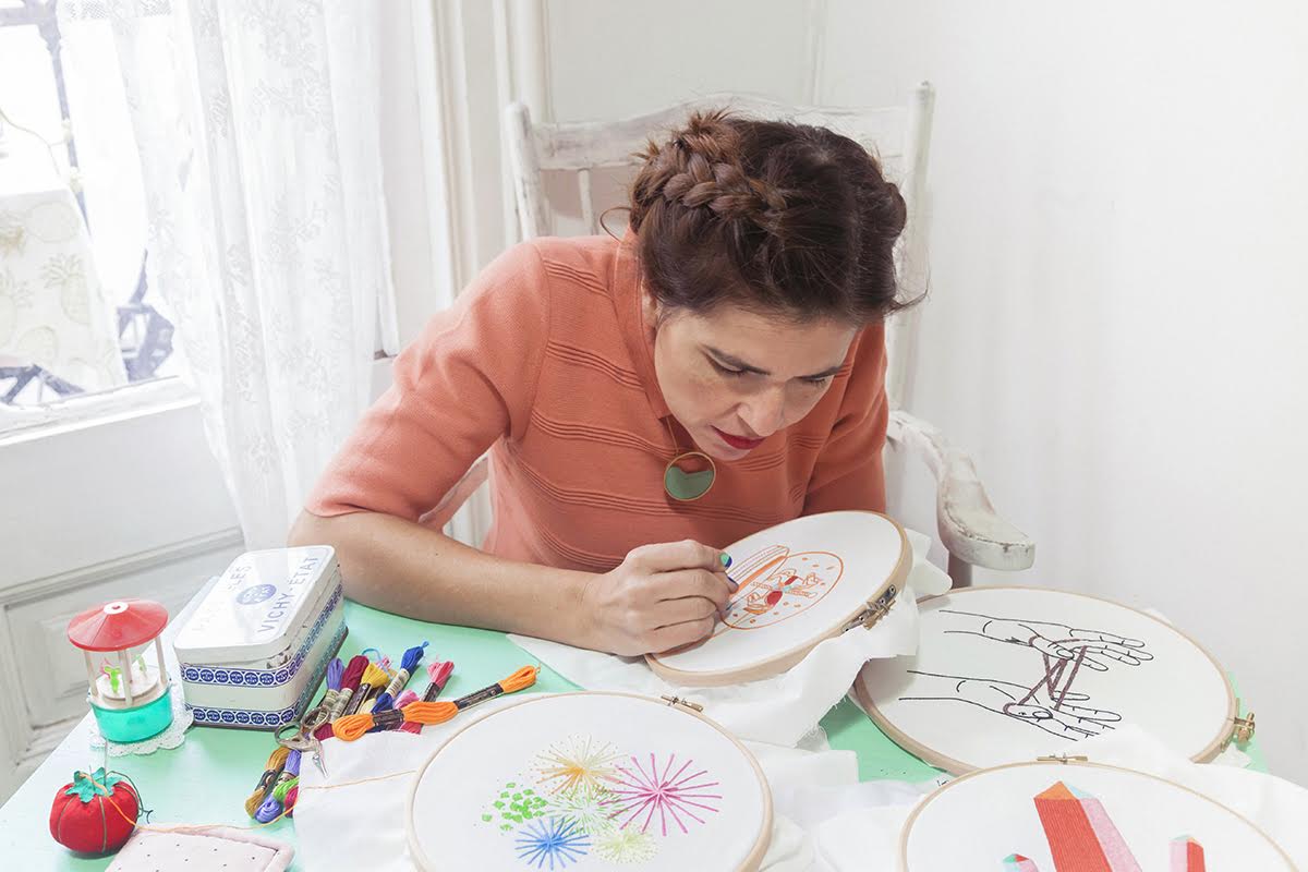 Srta Lylo DIY embroidery collection