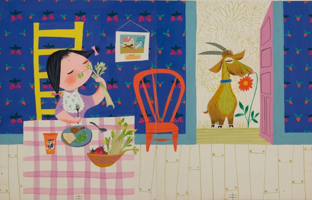 Mary Blair Adds a Golden Touch to 1950s Children Books