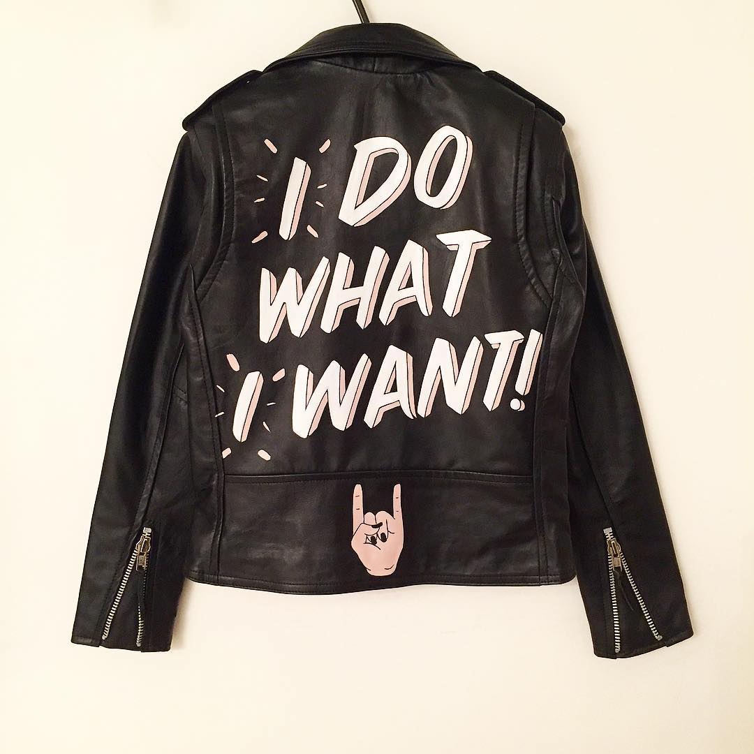 9 Painted Leather Jackets That are 