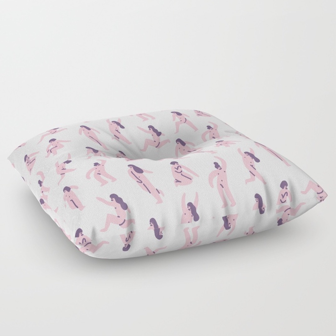 comfy floor pillows from Society6