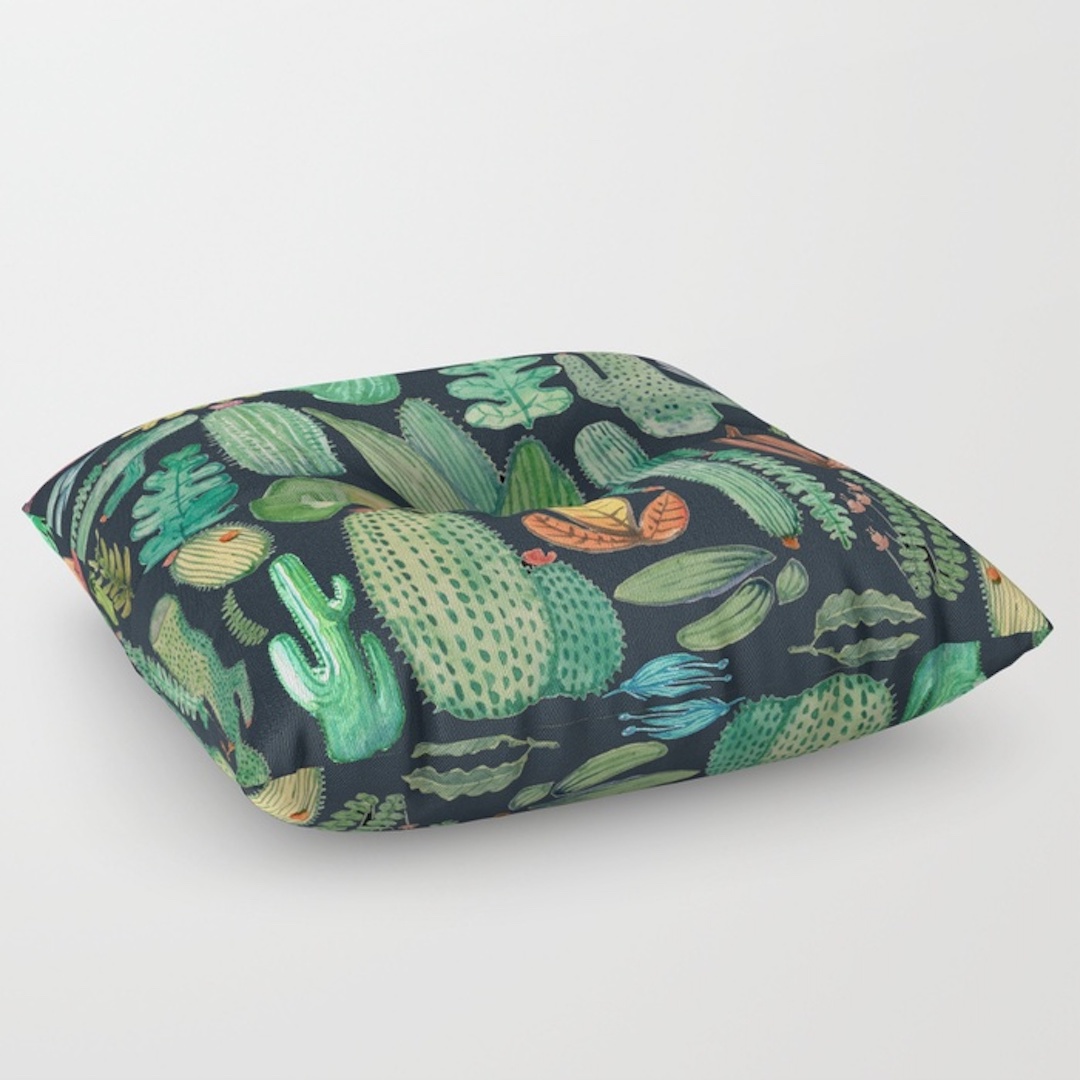 comfy floor pillows from Society6