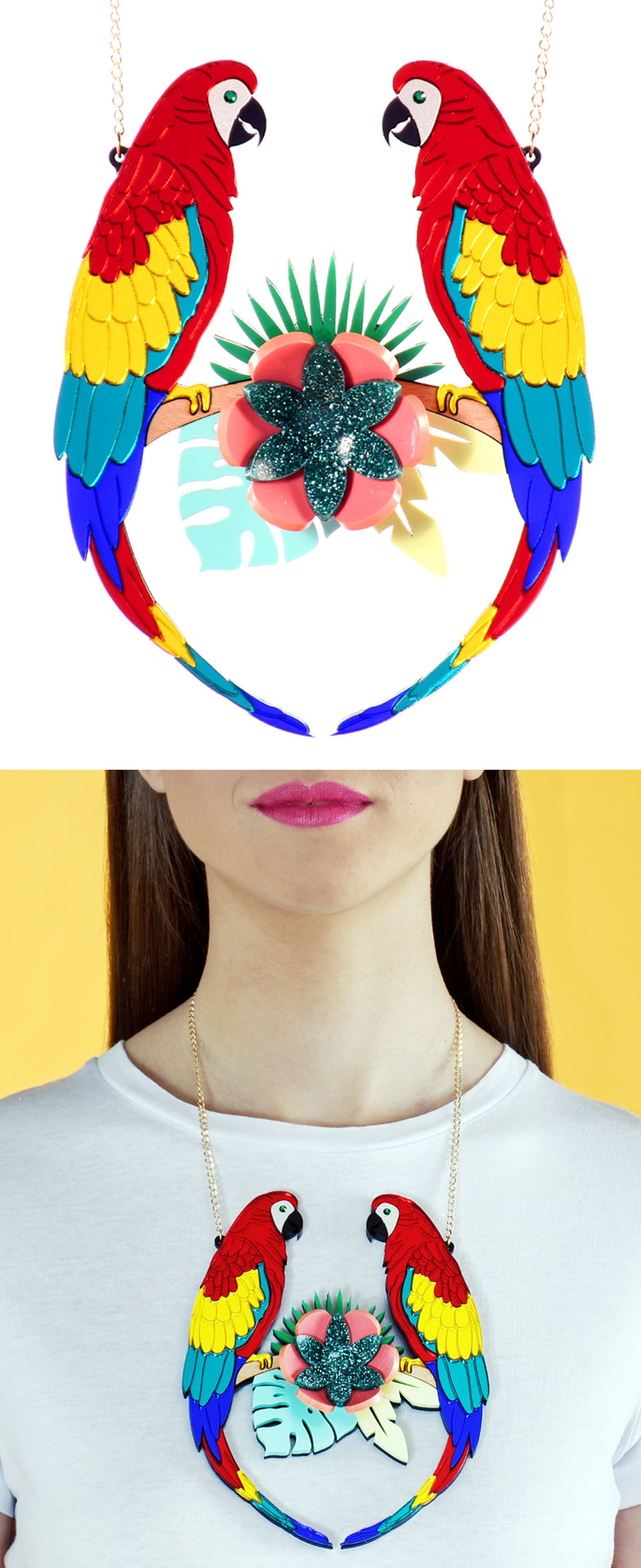 The best statement necklaces by La Vidriola