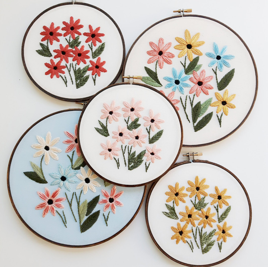 15 Hand Embroidery Patterns Ready For You To Download And Sew