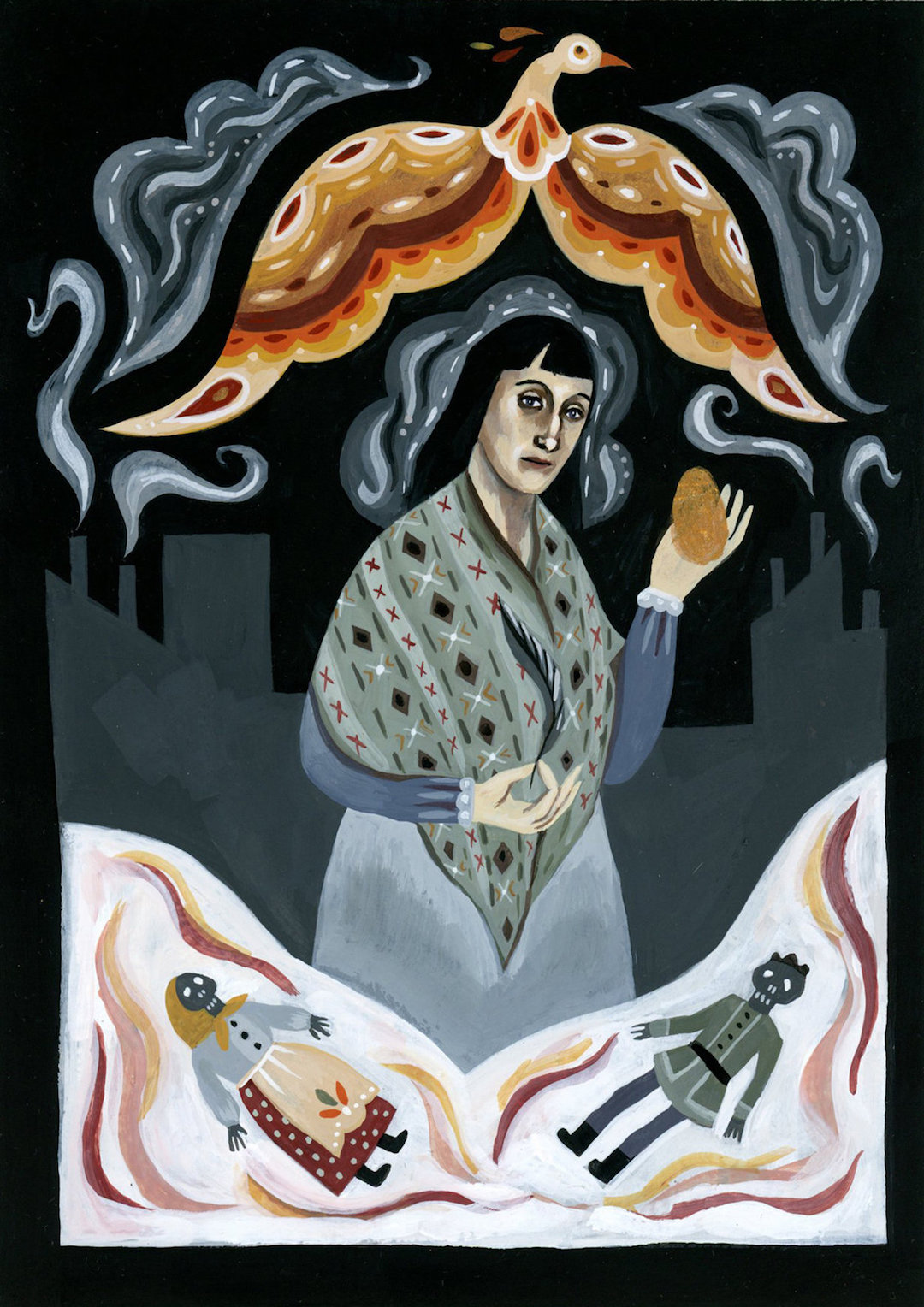 Literary Witches illustrated by Katy Horan