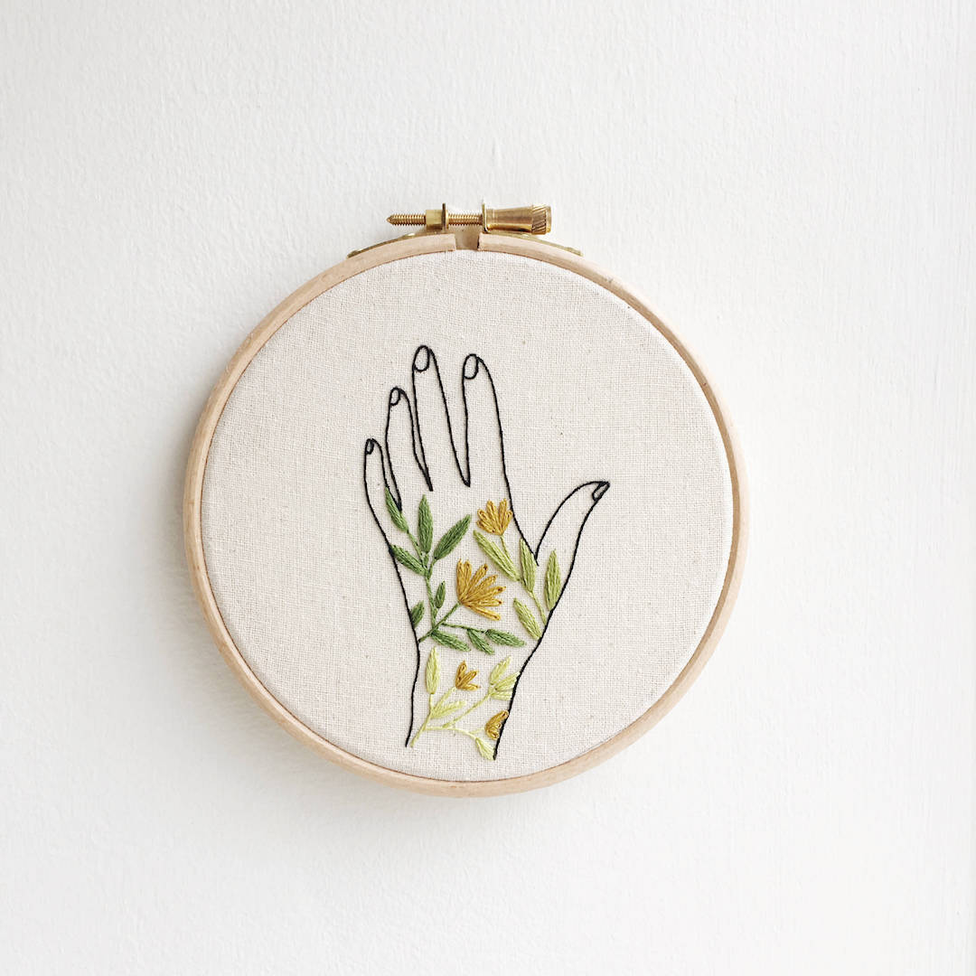 20 Hand Embroidery Patterns and Kits to Gift For the 2017 Holiday