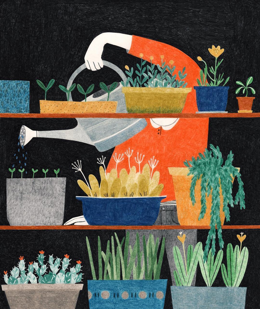 Illustration work by Lieke van der Vorst 