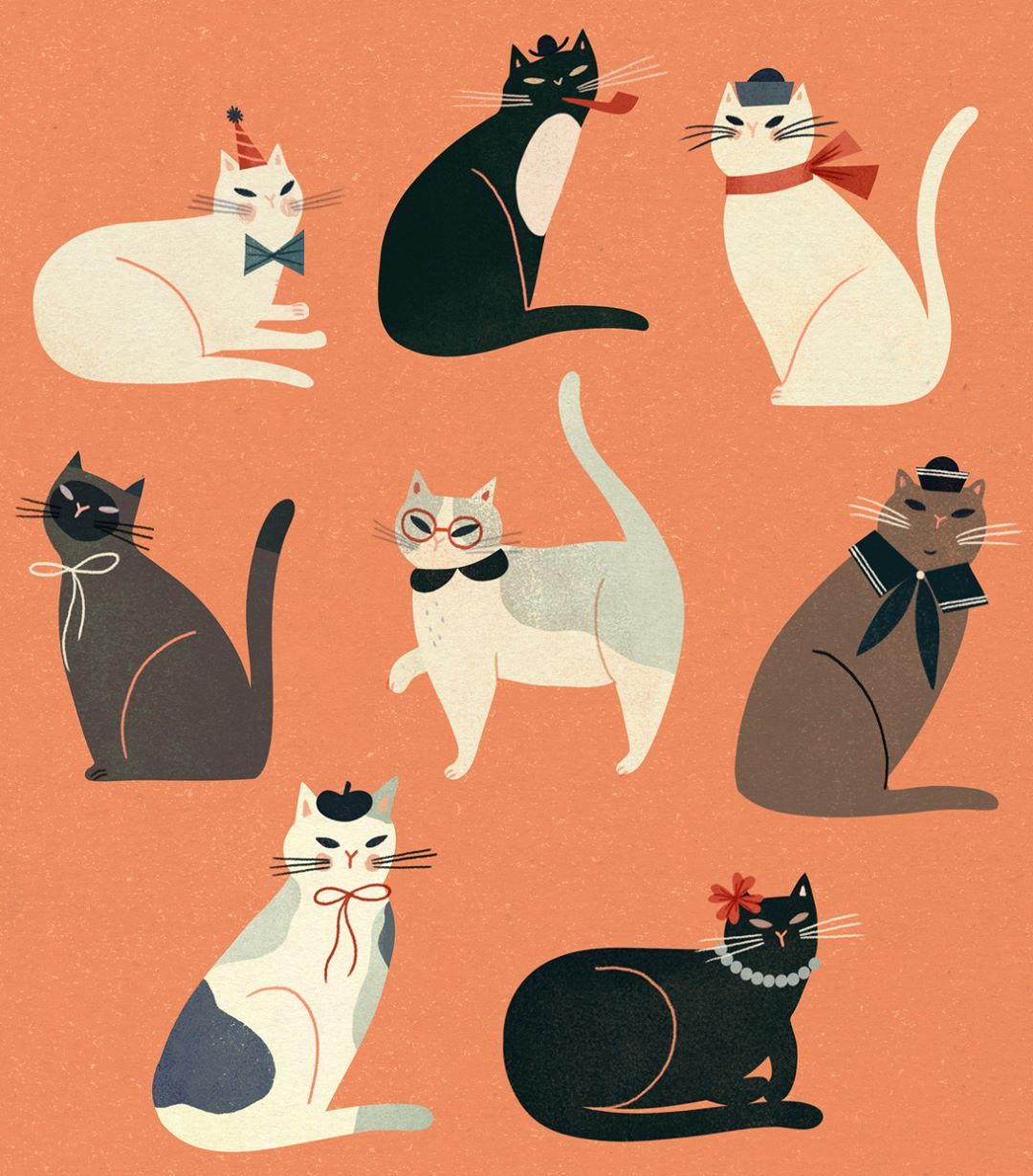 Cat Illustration 