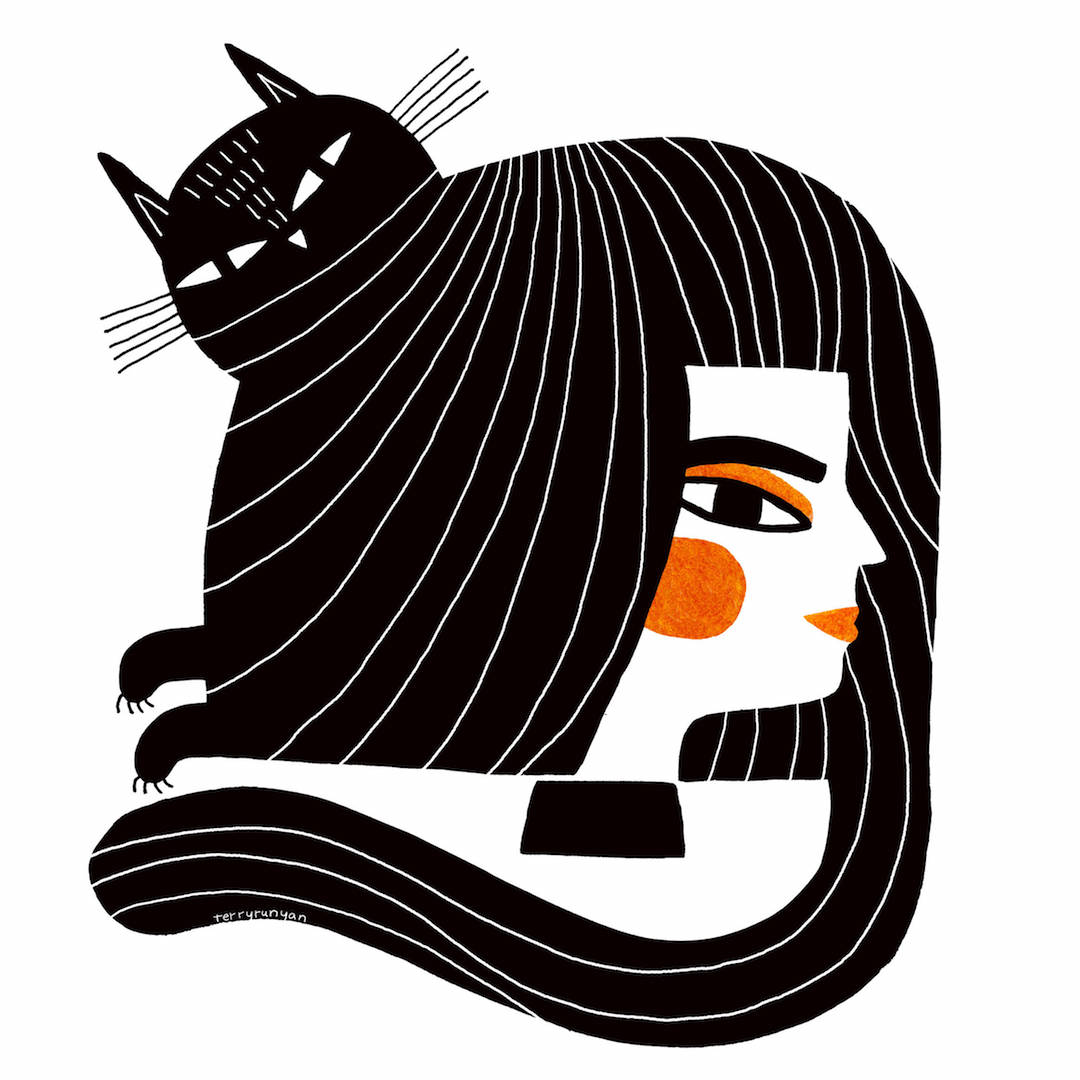 Celebrate Caturday With 15 Cat Illustrations Of Fab Felines