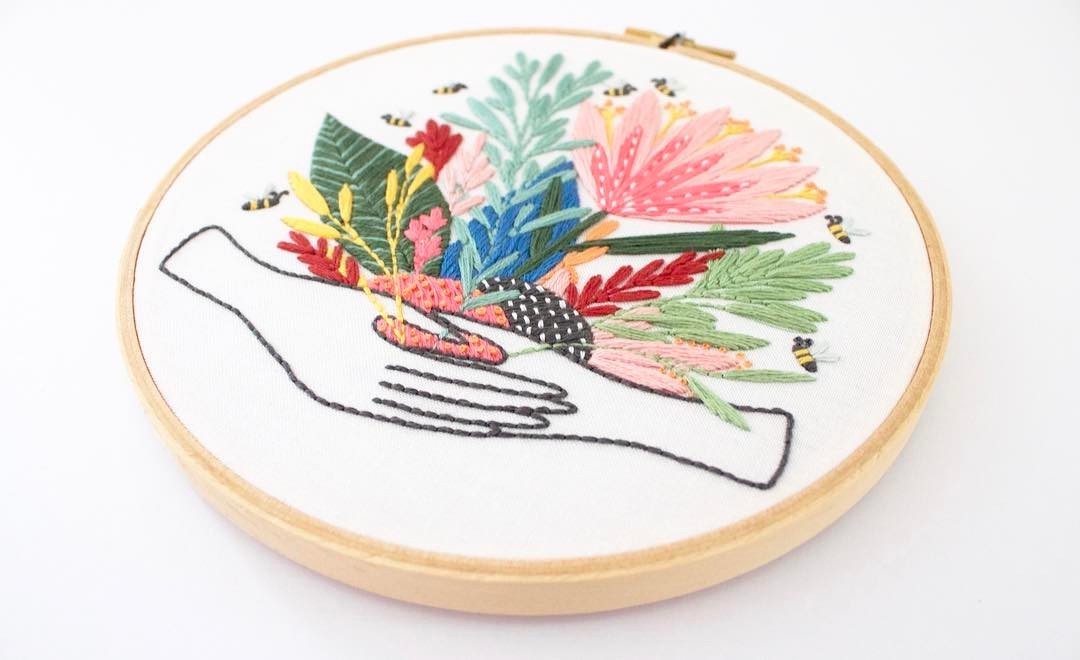 Embroidery pattern by Thread Folk