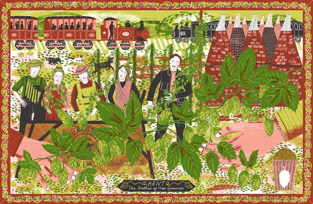 Screen print by Alice Pattullo