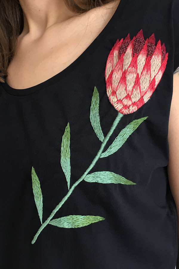 Embroidered clothing by Damaja Handmade