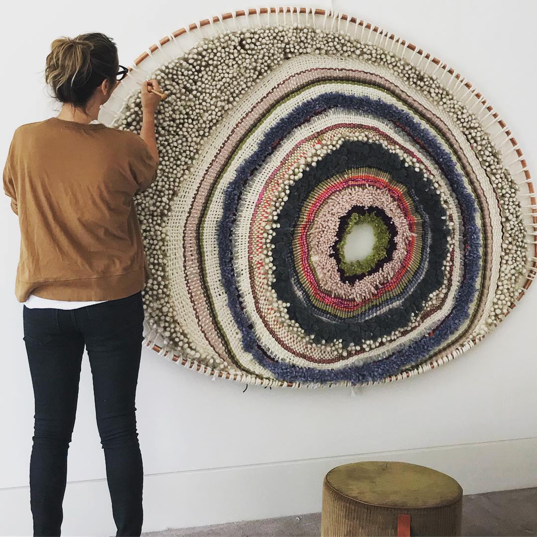 Textile art by Tammy Kanat