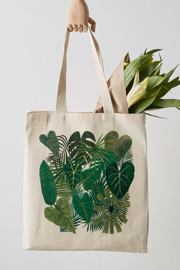 Botanical tote bag 