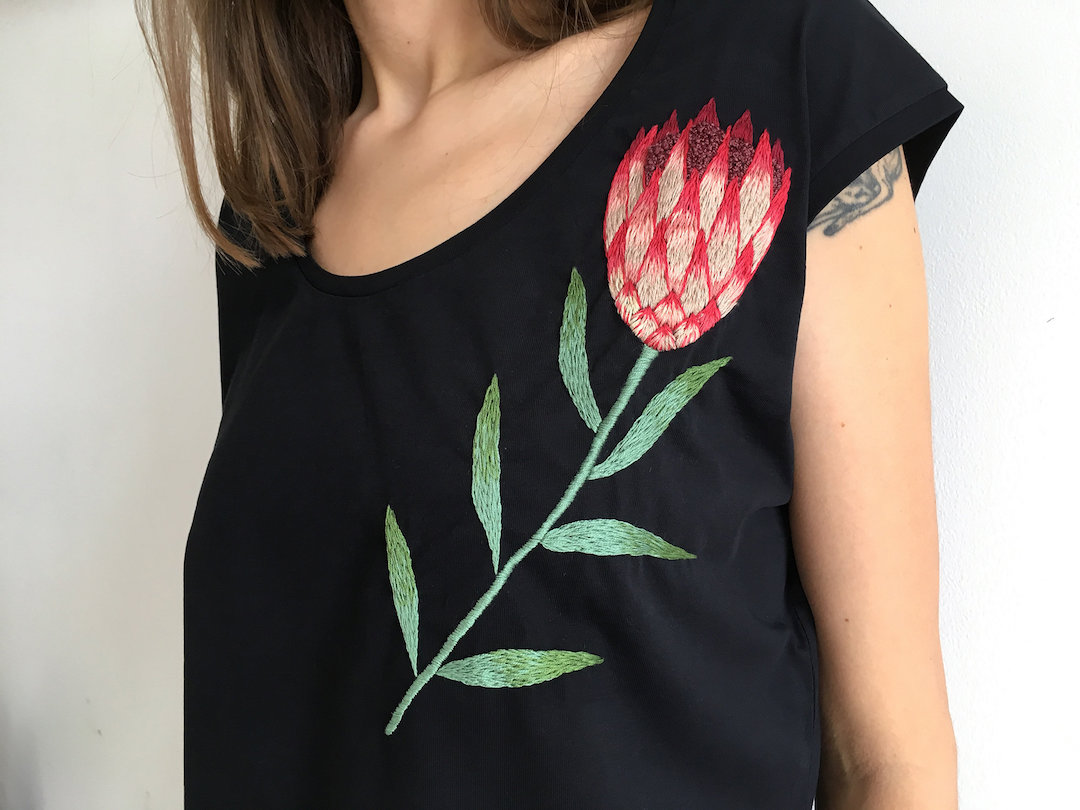 Embroidered clothing by Damaja Handmade