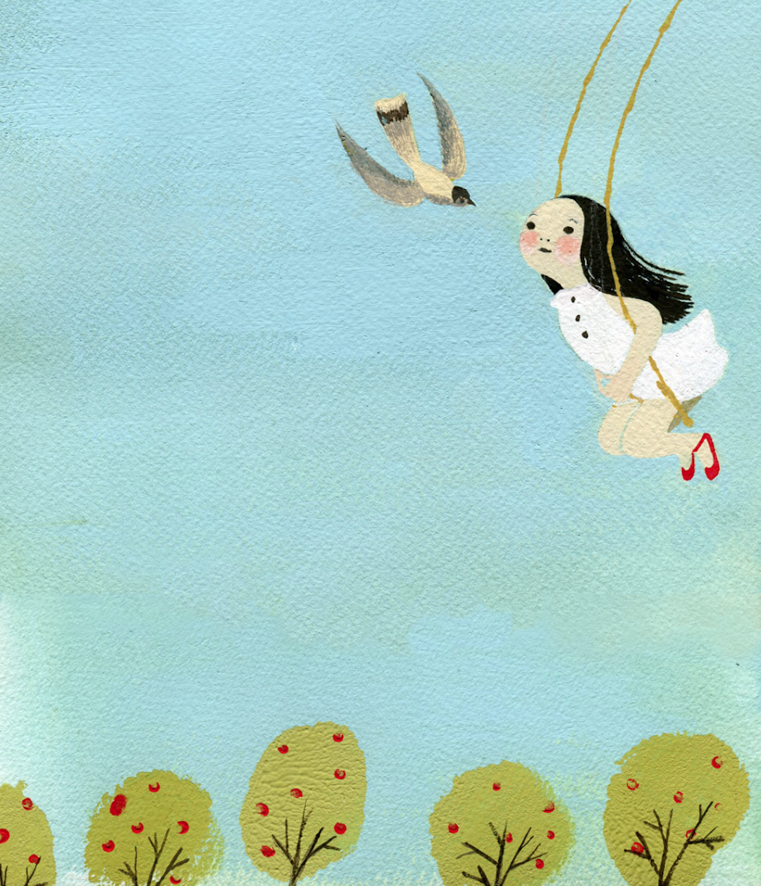 Picture book illustration by Julie Morstad