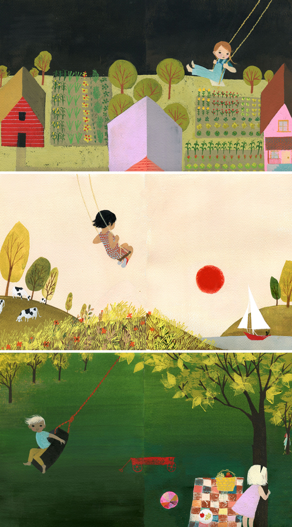 Picture book illustration by Julie Morstad