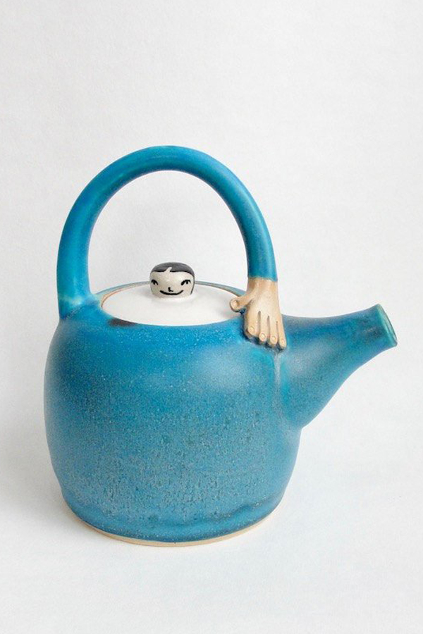 Lady teapot by Ximena Heasman