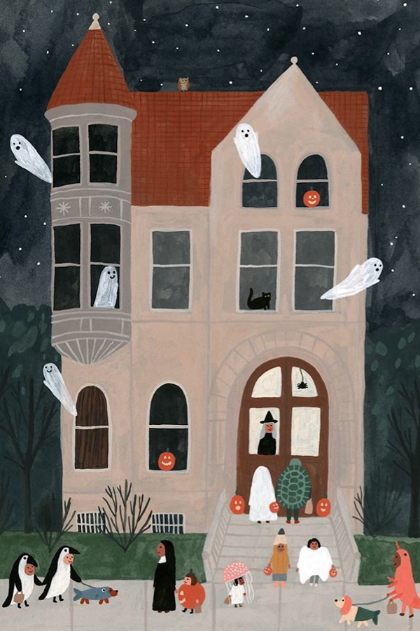 10+ Halloween Illustrations Celebrating the Spookiest Time of Year
