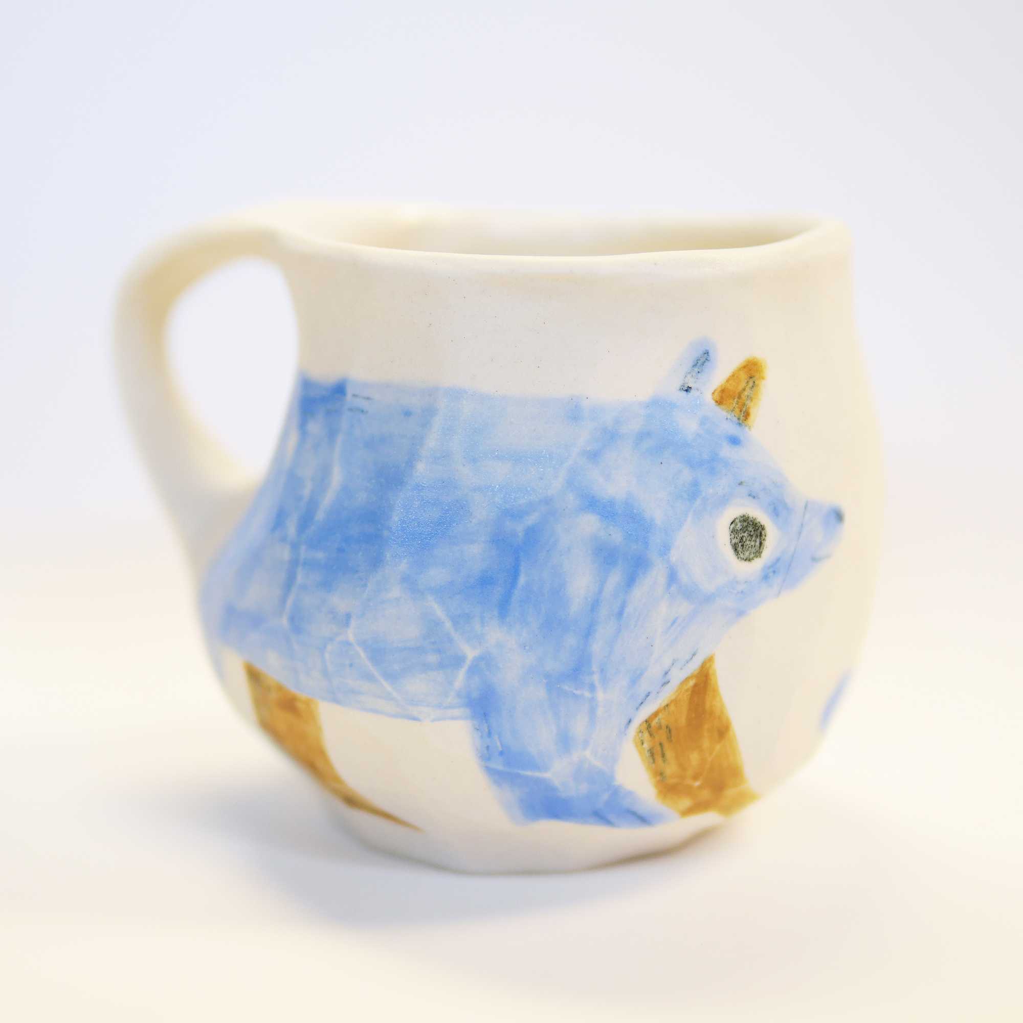 Ceramic bear mug