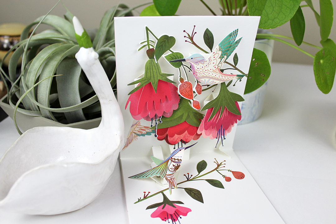 Pop up greeting card by Up With Paper