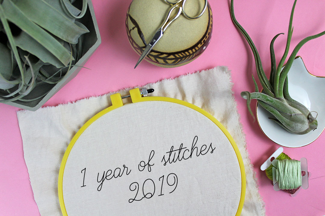 1 Year of Stitches - 2019