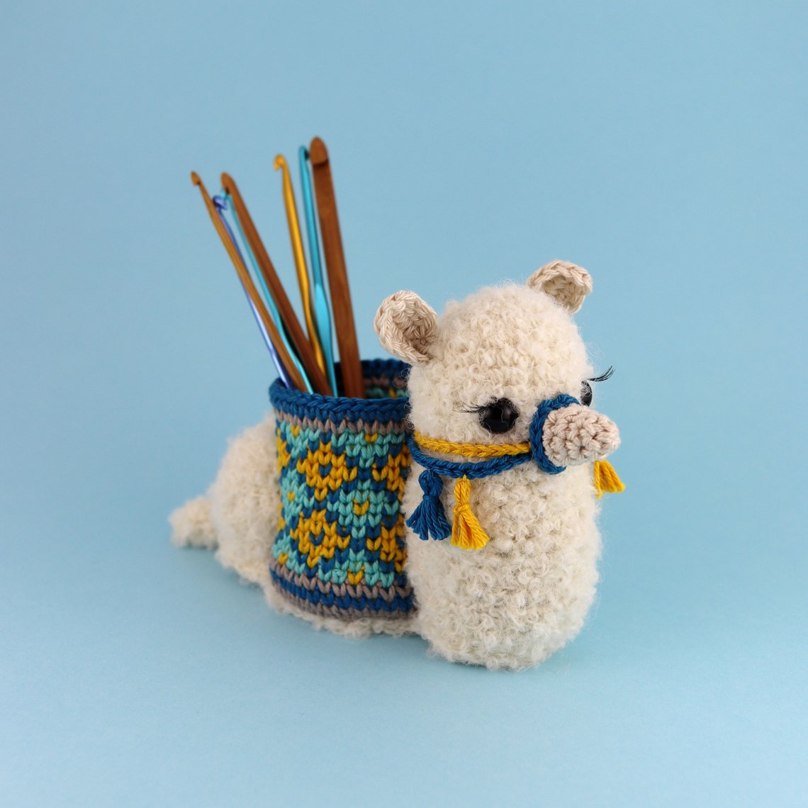 'Oh My Llama' Amigurumi Pattern by Irene Strange