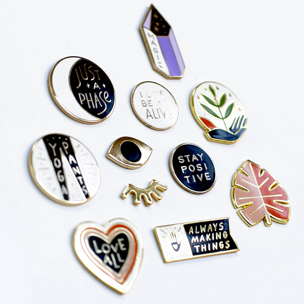 Enamel pins