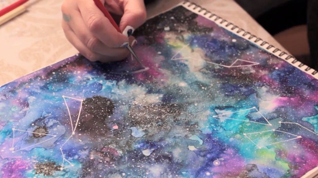 Take a watercolor class on Skillshare