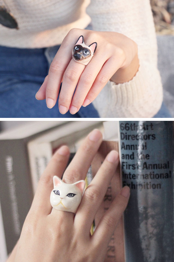 Animal rings by GOODAFTERNINE