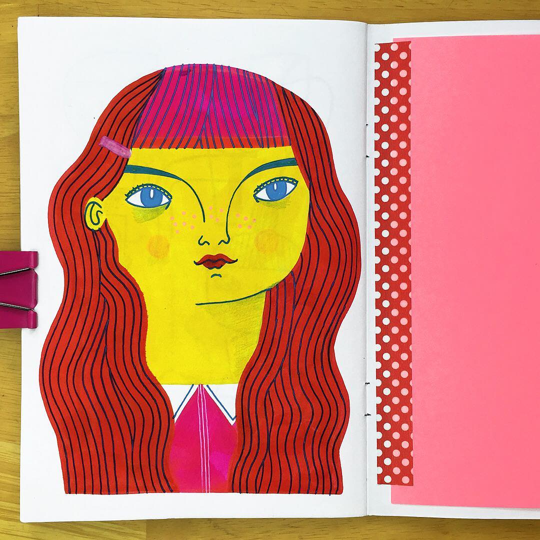 Sketchbook drawings by Anke Weckmann