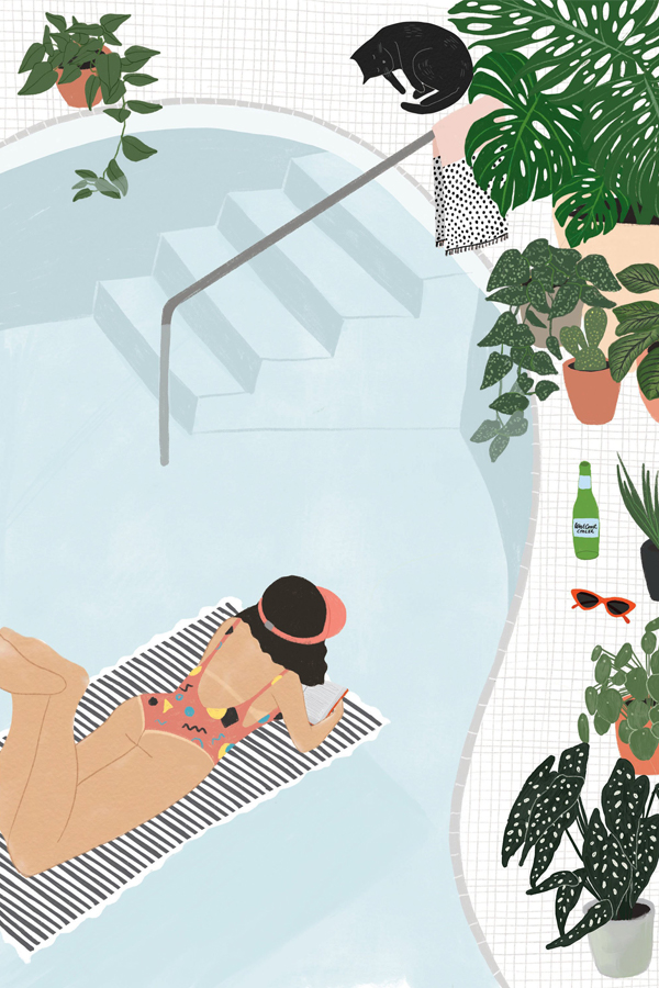 Interior illustration by Chloe Joyce