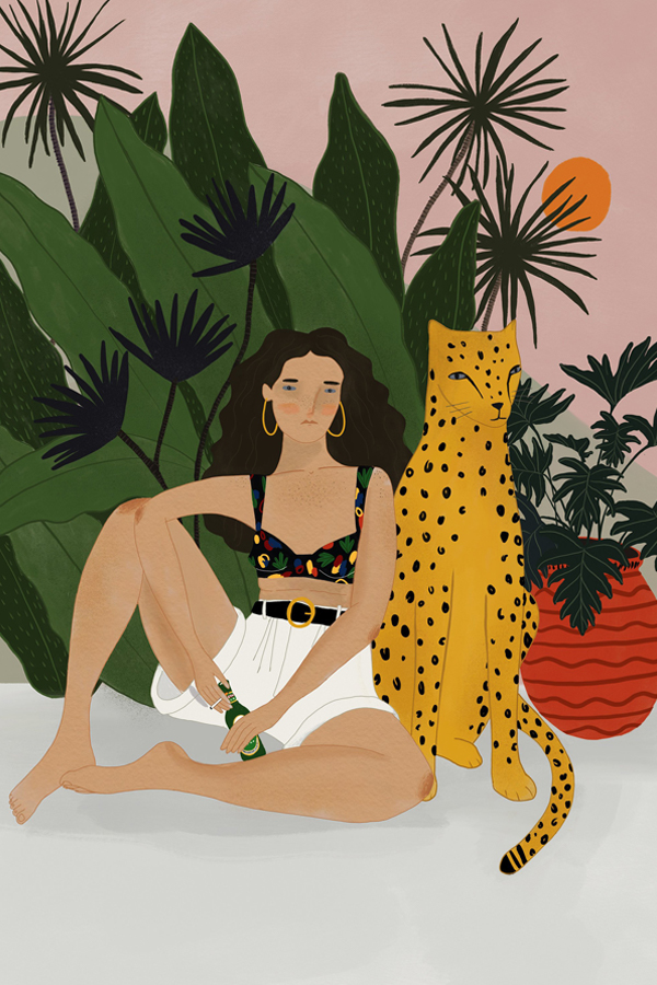 Interior illustration by Chloe Joyce