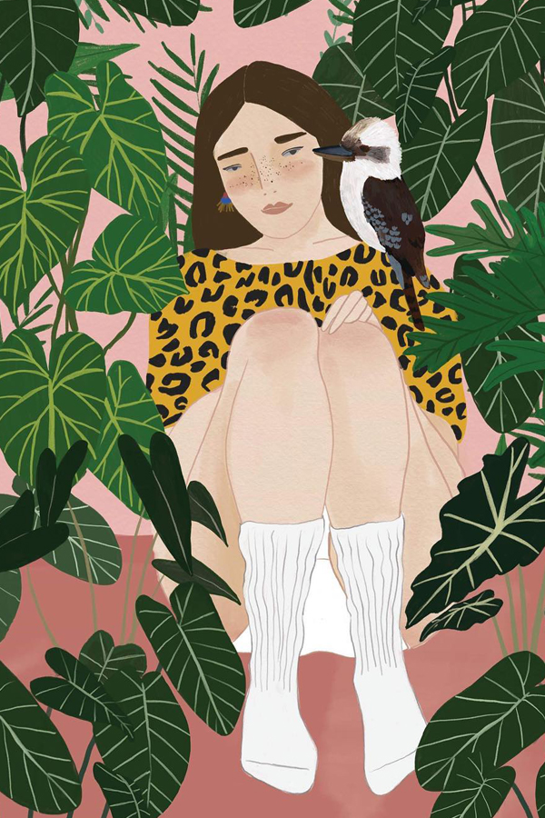 Interior illustration by Chloe Joyce