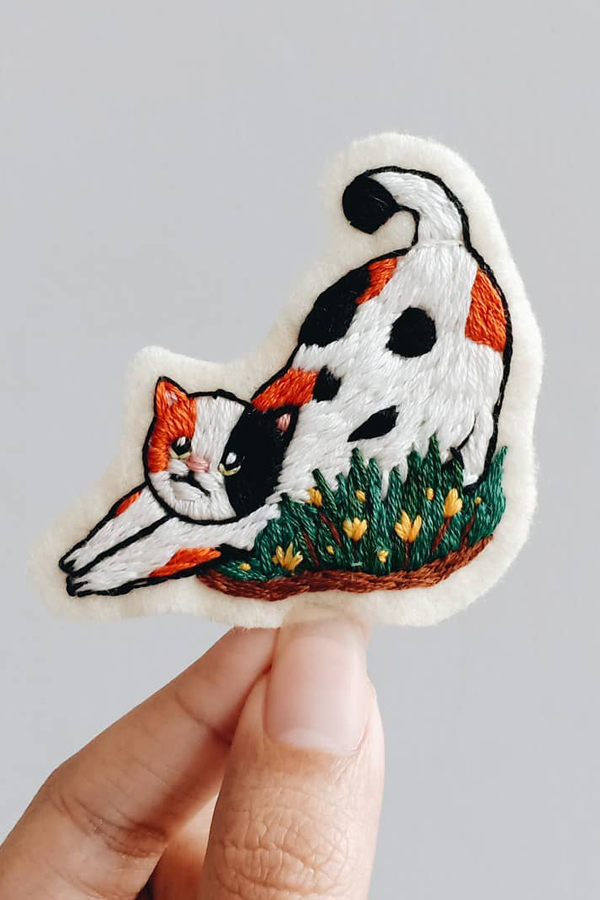 Pin on embroidery