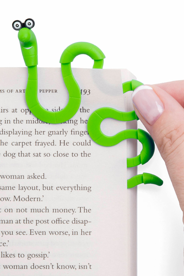 Bookworm book mark