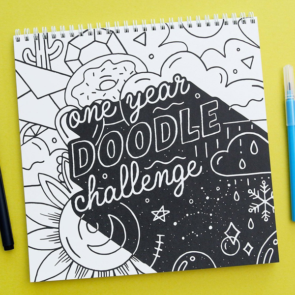 'One Year Doodle Challenge' book