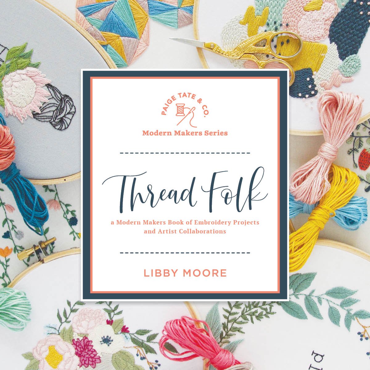 Threadfolk embroidery book