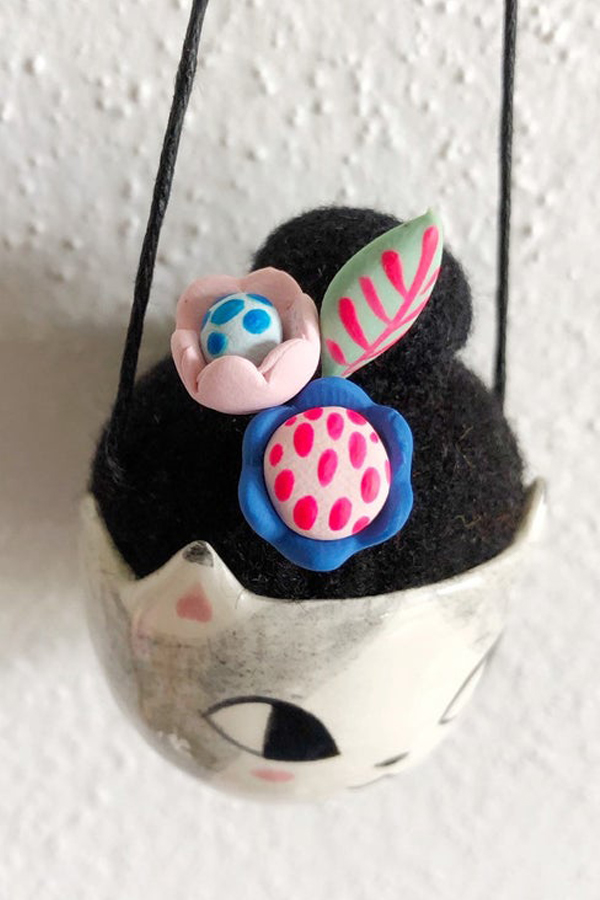 Pincushion necklaces by Erin Paisley