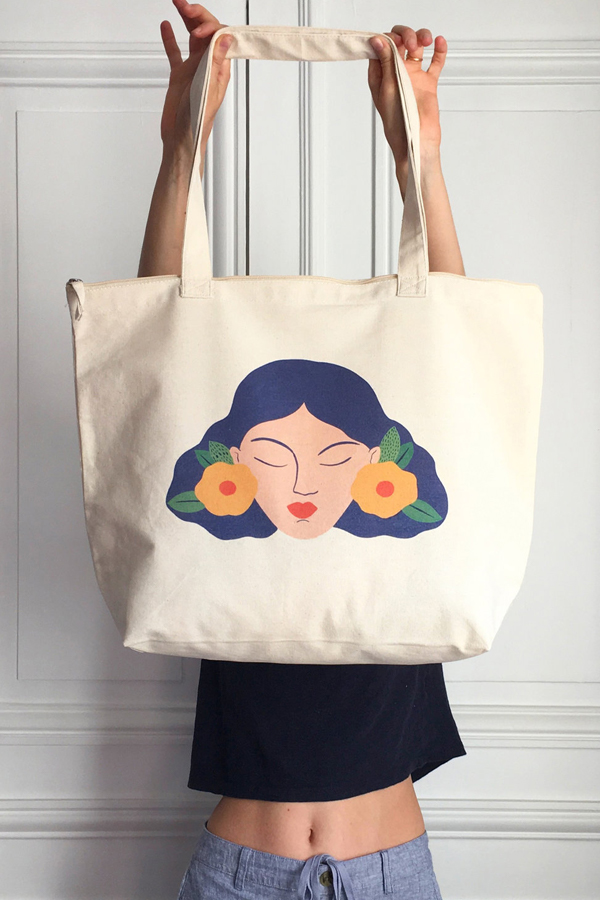 Beach bag by Agathe Singer