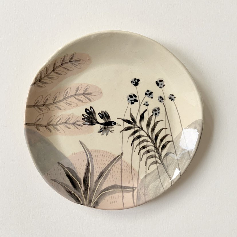 Ceramic plate