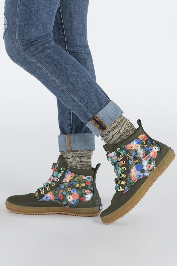 Keds x Rifle Paper Co. boots