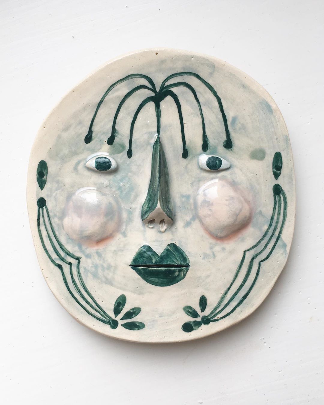 Ceramic face