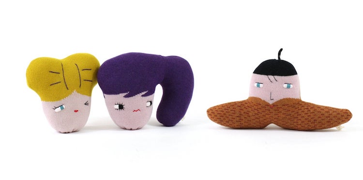 Knitted Toys by Colette Bream