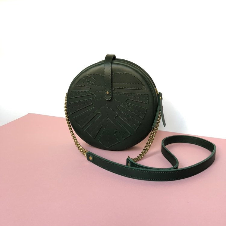 Monstera handbag